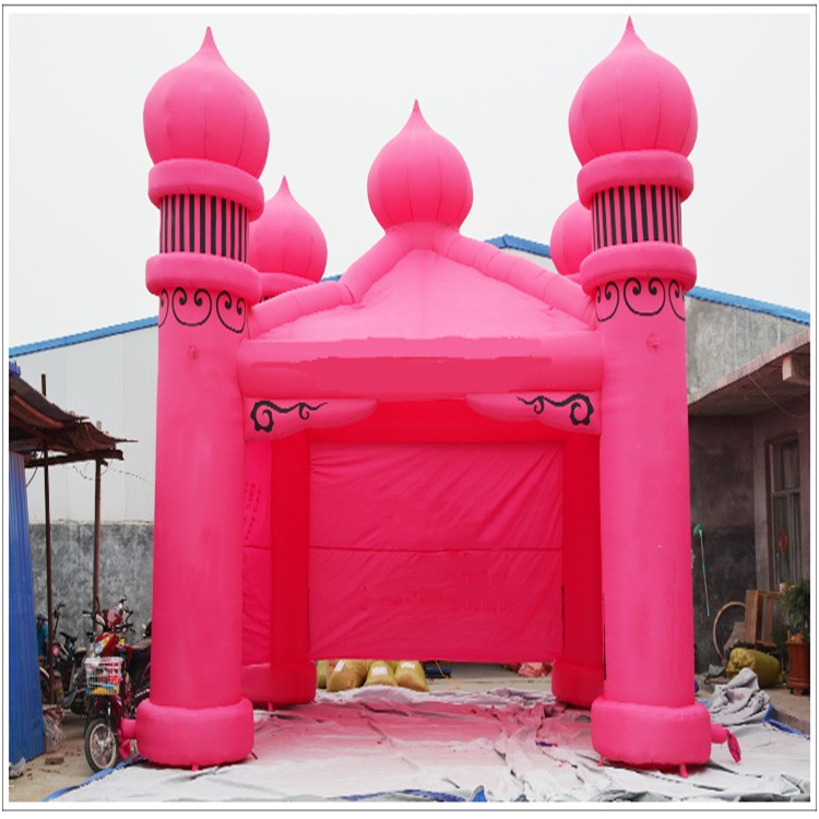 大名粉色帐篷